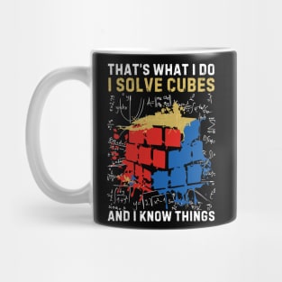 Rubiks Cube Solving Mug